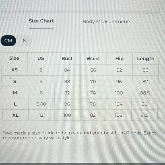 RIHOAS Blue Floral Tie Strap Dress Sz M NWT - Picture 6 of 6